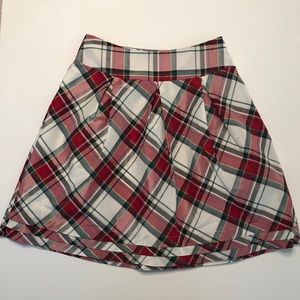 GYMBOREE Women’s Holiday Plaid SKIRT
